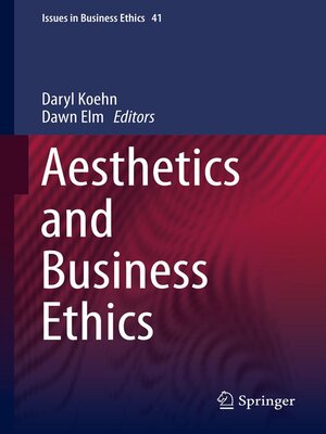 cover image of Aesthetics and Business Ethics